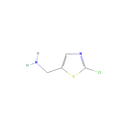 120740-08-1 2-chloro-5-aminomethylthiazole chemical structure