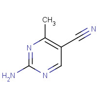 17321-97-0 2-Amino-4-methylpyrimidine-5-carbonitrile chemical structure