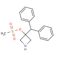 33301-41-6 1-(Diphenylmethyl)-3-azetidinyl methanesulfonate chemical structure