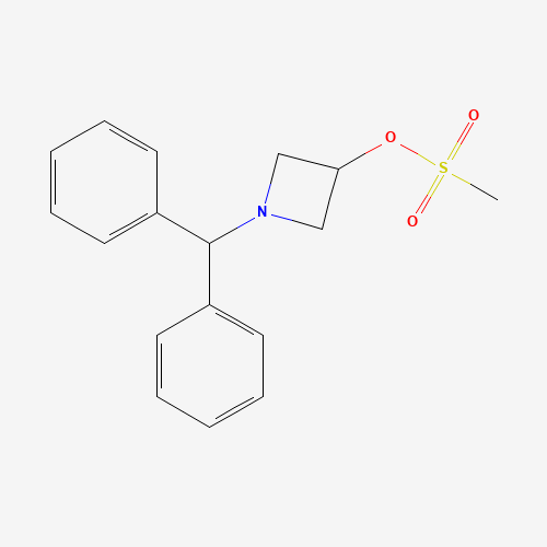 33301-41-6 1-(Diphenylmethyl)-3-azetidinyl methanesulfonate chemical structure