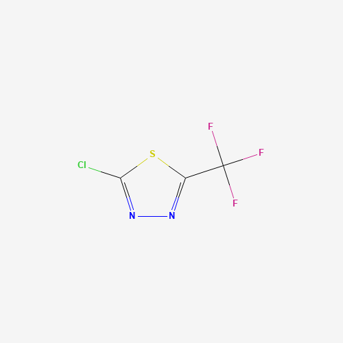 53645-98-0 2-CHLORO-5-TRIFLUOROMETHYL-1,3,4-THIADIAZOLE chemical structure