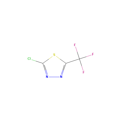 53645-98-0 2-CHLORO-5-TRIFLUOROMETHYL-1,3,4-THIADIAZOLE chemical structure