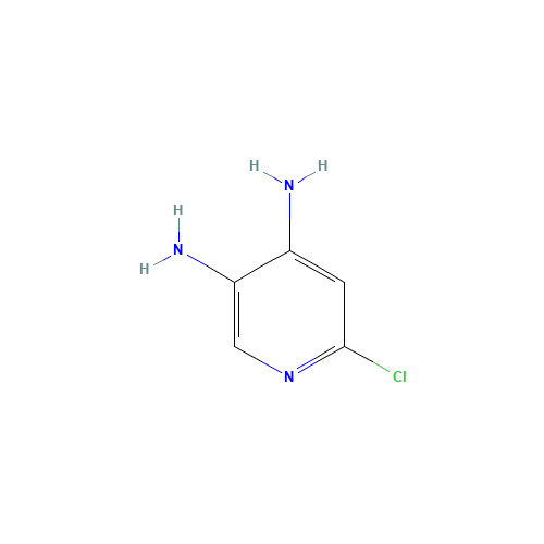 89182-17-2 6-CHLORO-3,4-PYRIDINEDIAMINE chemical structure