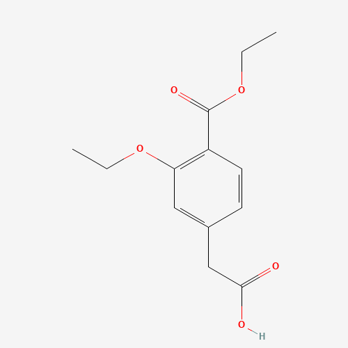 99469-99-5 3-Ethoxy-4-ethoxycarbonyl phenylacetic acid chemical structure