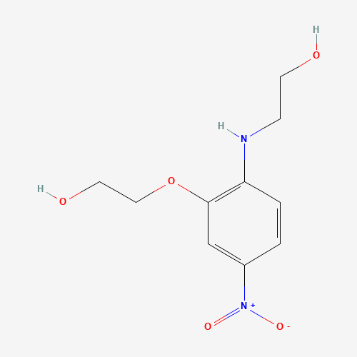 59820-43-8 N,O-Di(2-hydroxyethyl)-2-amino-5-nitrophenol chemical structure