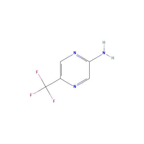 69816-38-2 2-AMINO-5-(TRIFLUOROMETHYL)PYRAZINE chemical structure