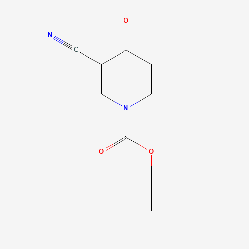 914988-10-6 3-CYANO-4-OXO-PIPERIDINE-1-CARBOXYLIC ACID TERT-BUTYL ESTER chemical structure