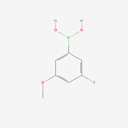 609807-25-2 3-FLUORO-5-METHOXYPHENYLBORONIC ACID chemical structure