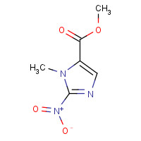 40361-79-3 3-METHYL-2-NITRO-3H-IMIDAZOLE-4-CARBOXYLIC ACID METHYL ESTER chemical structure