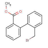 38399-65-4 2'-(Bromomethyl)-[1,1'-biphenyl]-2-carboxylic acid methyl ester chemical structure