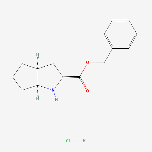 87269-87-2 (1S,3S,5S)-2-Azabicyclo[3,3,0]octane-3-carborylic acid benzyl ester hydrochloride chemical structure