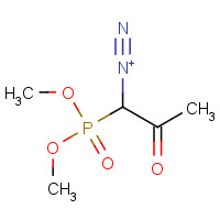 90965-06-3 (1-DIAZO-2-OXO-PROPYL)-PHOSPHONIC ACID DIMETHYL ESTER chemical structure