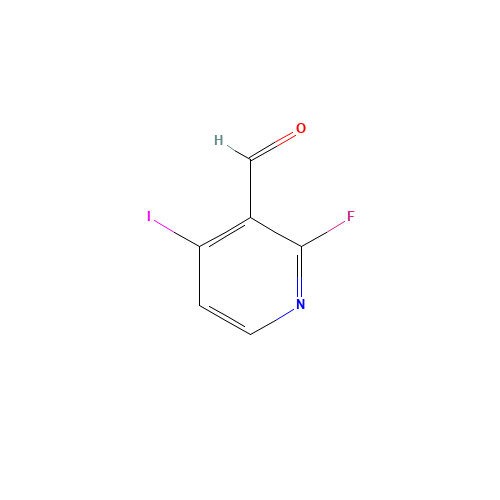 153034-82-3 4-IODO-2-FLUORO-3-FORMYLPYRIDINE chemical structure
