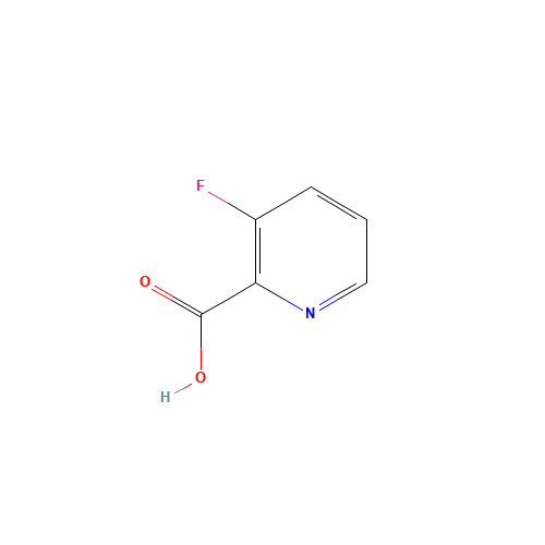 152126-31-3 3-FLUOROPYRIDINE-2-CARBOXYLIC ACID chemical structure