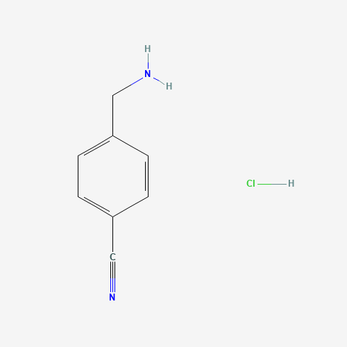 15996-76-6 4-(Aminomethyl)benzonitrile hydrochloride chemical structure