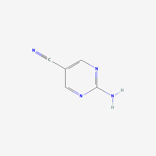 1753-48-6 2-Aminopyrimidine-5-carbonitrile chemical structure