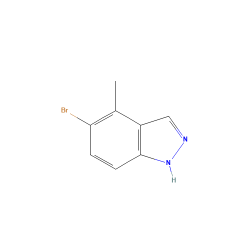 1082041-34-6 5-Bromo-4-methyl-1H-indazole chemical structure