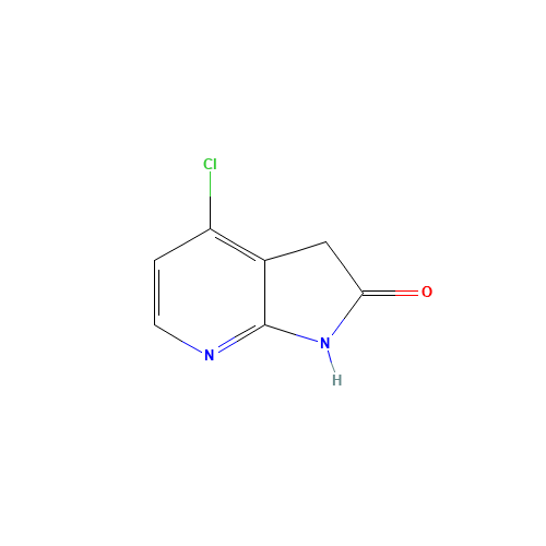 346599-62-0 4-chloro-1H-pyrrolo[2,3-b]pyridin-2(3H)-one chemical structure