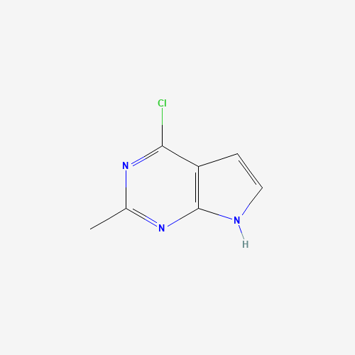 71149-52-5 4-Chloro-2-methyl-1H-pyrrolo[2,3-d]pyrimidine chemical structure