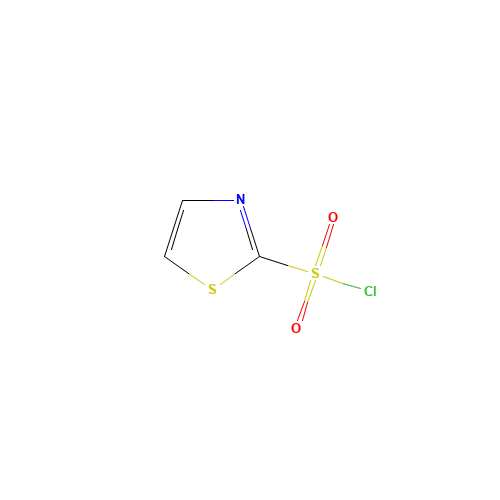 100481-09-2 2-Thiazolesulfonyl chloride chemical structure