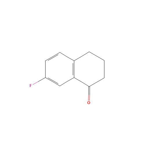 2840-44-0 7-FLUORO-1-TETRALONE chemical structure