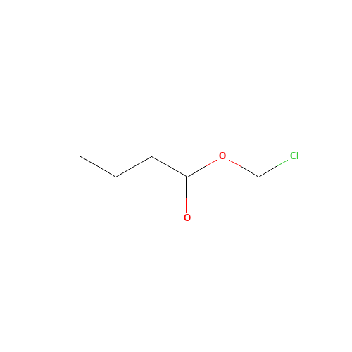 33657-49-7 CHLOROMETHYL BUTYRATE chemical structure