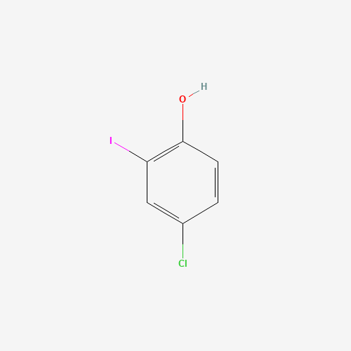71643-66-8 4-Chloro-2-iodophenol chemical structure