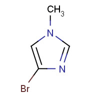 25676-75-9 4-BROMO-1-METHYL-1H-IMIDAZOLE chemical structure