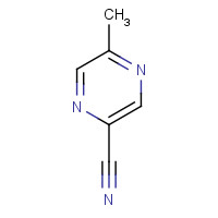 98006-91-8 5-METHYLPYRAZINE-2-CARBONITRILE chemical structure