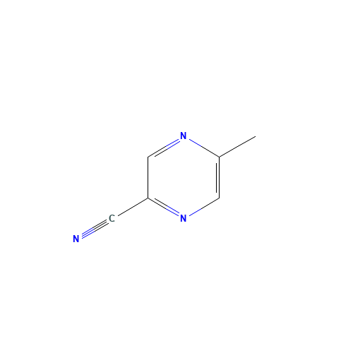 98006-91-8 5-METHYLPYRAZINE-2-CARBONITRILE chemical structure