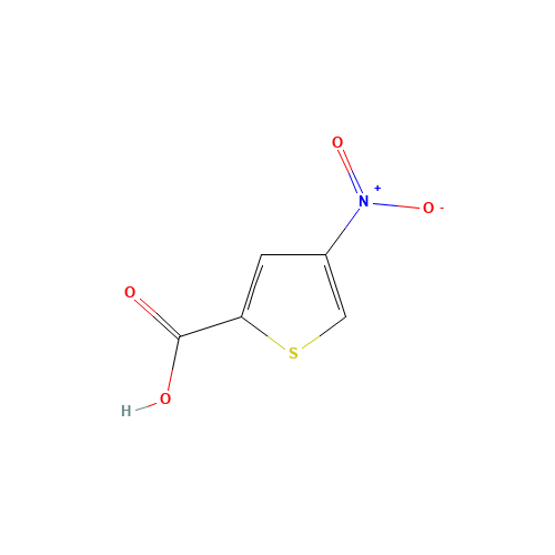 13138-70-0 4-NITRO-2-THIOPHENECARBOXYLIC ACID chemical structure