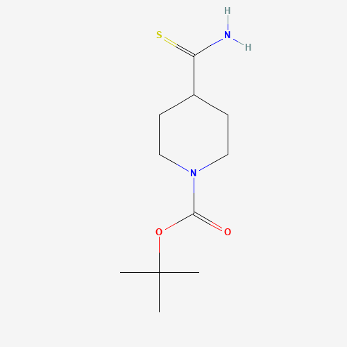 214834-18-1 tert-Butyl 4-(aminocarbothioyl)tetrahydropyridine-1(2H)-carboxylate chemical structure