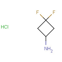 637031-93-7 3,3-DIFLUOROCYCLOBUTANAMINE HYDROCHLORIDE chemical structure