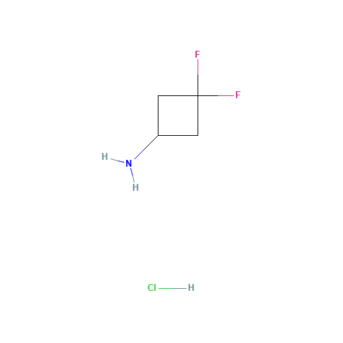 637031-93-7 3,3-DIFLUOROCYCLOBUTANAMINE HYDROCHLORIDE chemical structure