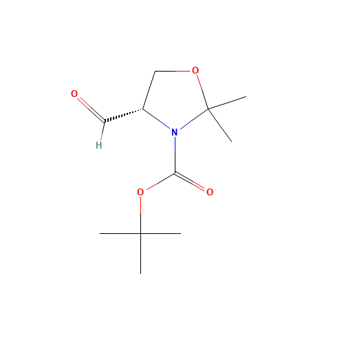 102308-32-7 (S)-(-)-3-TERT-BUTOXYCARBONYL-4-FORMYL-2,2-DIMETHYL-1,3-OXAZOLIDINE chemical structure