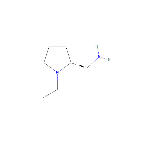 22795-97-7 (R)-(+)-2-AMINOMETHYL-1-ETHYLPYRROLIDINE chemical structure