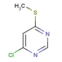 89283-48-7 4-CHLORO-6-METHYLTHIOPYRIMIDINE chemical structure