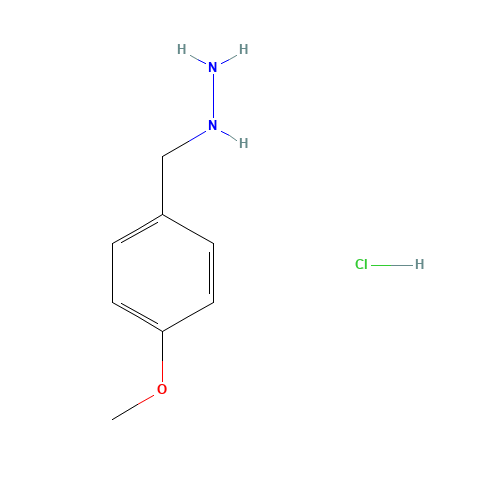2011-48-5 (4-METHOXYBENZYL)HYDRAZINE DIHYDROCHLORIDE chemical structure