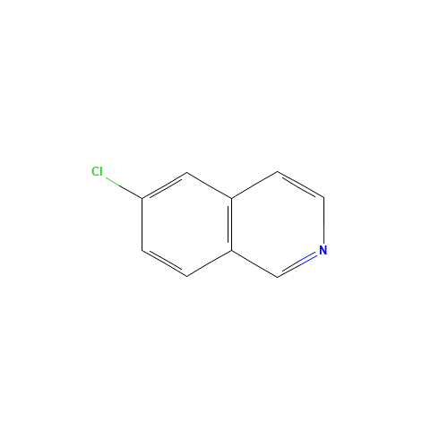 62882-02-4 Isoquinoline,6-chloro-(6CI,9CI) chemical structure
