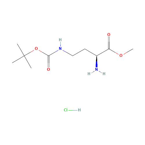 3350-15-0 H-DAB(BOC)-OME HCL chemical structure
