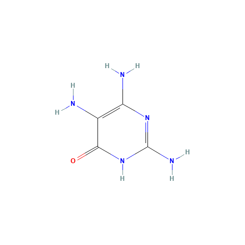 1004-75-7 6-HYDROXY-2,4,5-TRIAMINOPYRIMIDINE chemical structure