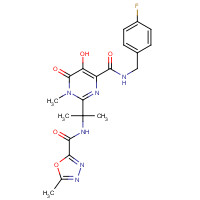 518048-05-0 Raltegravir chemical structure