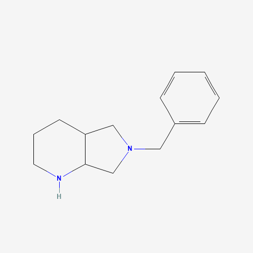 128740-14-7 6-BENZYL-OCTAHYDRO-PYRROLO[3,4-B]PYRIDINE chemical structure