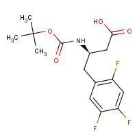 486460-00-8 BOC-(R)-3-AMINO-4-(2,4,5-TRIFLUORO-PHENYL)-BUTYRIC ACID chemical structure