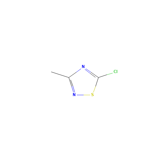 21734-85-0 5-CHLORO-3-METHYL-1,2,4-THIADIAZOLE chemical structure