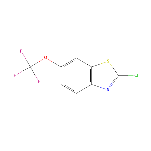 133840-96-7 2-Chloro-6-(trifluoromethoxy)-benzothiazole chemical structure