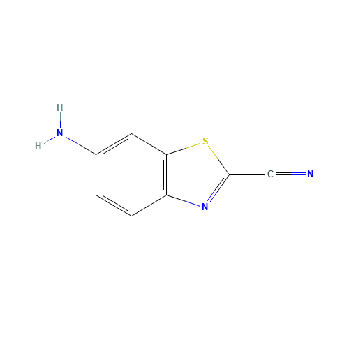 7724-12-1 6-Amino-2-benzothiazolecarbonitrile chemical structure