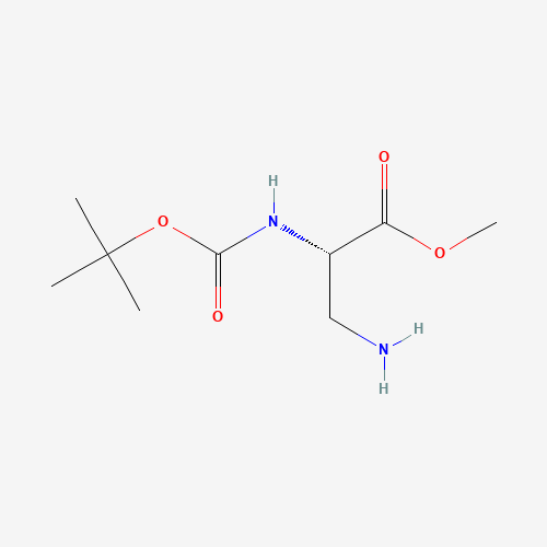 61040-20-8 3-Amino-N-Boc-L-alanine methyl ester chemical structure