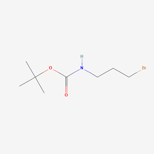 83948-53-2 tert-Butyl 3-bromopropylcarbamate chemical structure