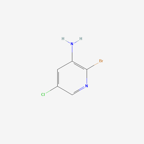 90902-83-3 3-AMINO-2-BROMO-5-CHLOROPYRIDINE chemical structure